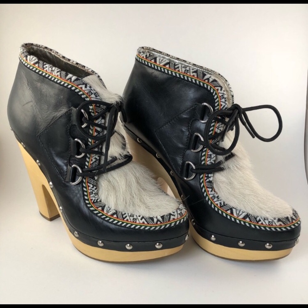 Eskimo Clog Booties Belle by Sigerson Morrison